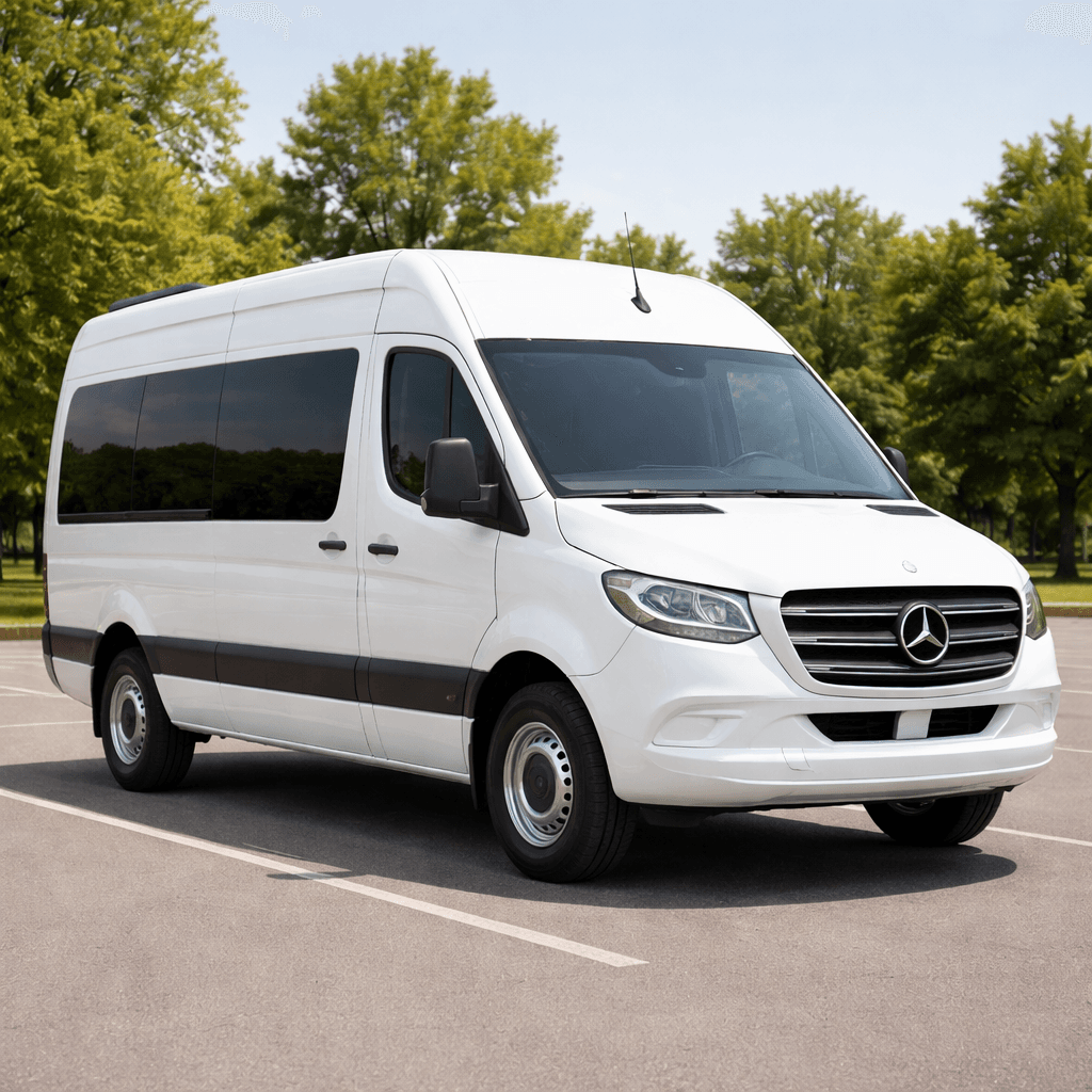 12 Passenger Limo Sprinter – Exterior View