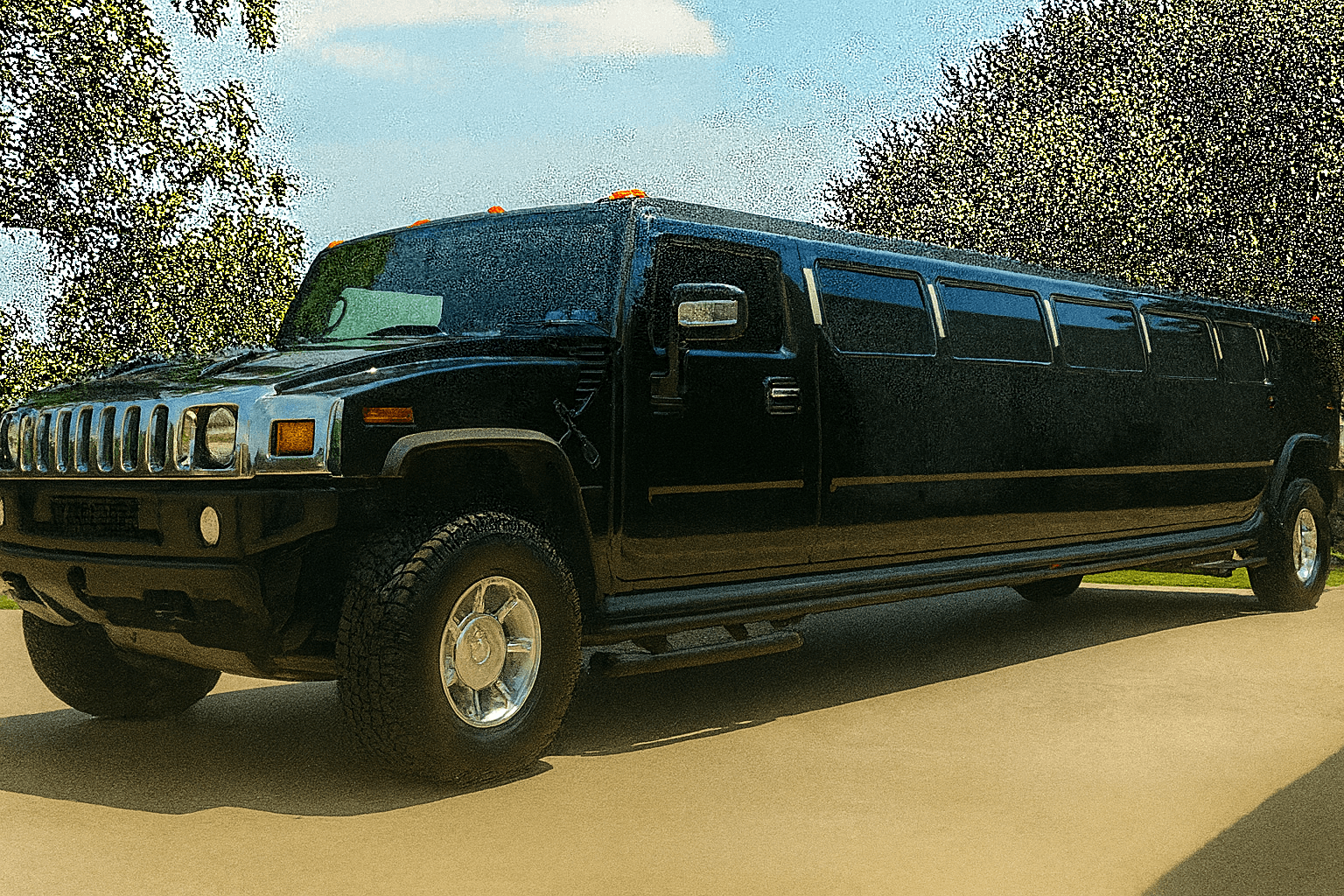 22 Passenger Limo – Exterior View