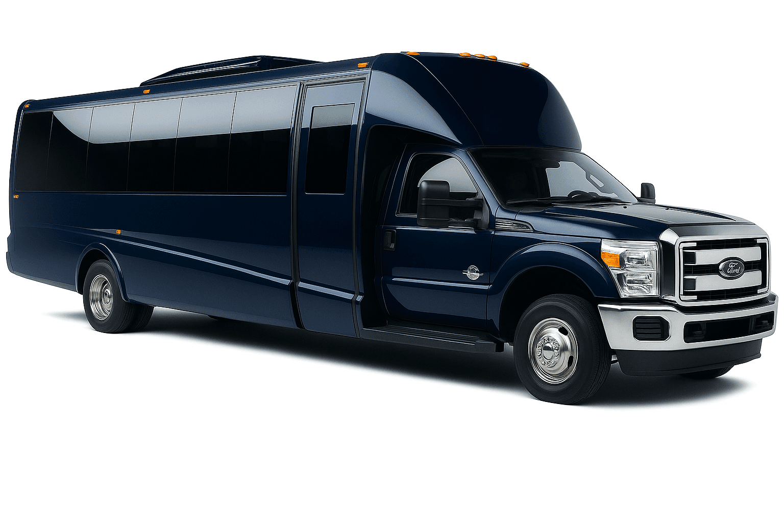 26 Passenger Party Bus – Exterior View
