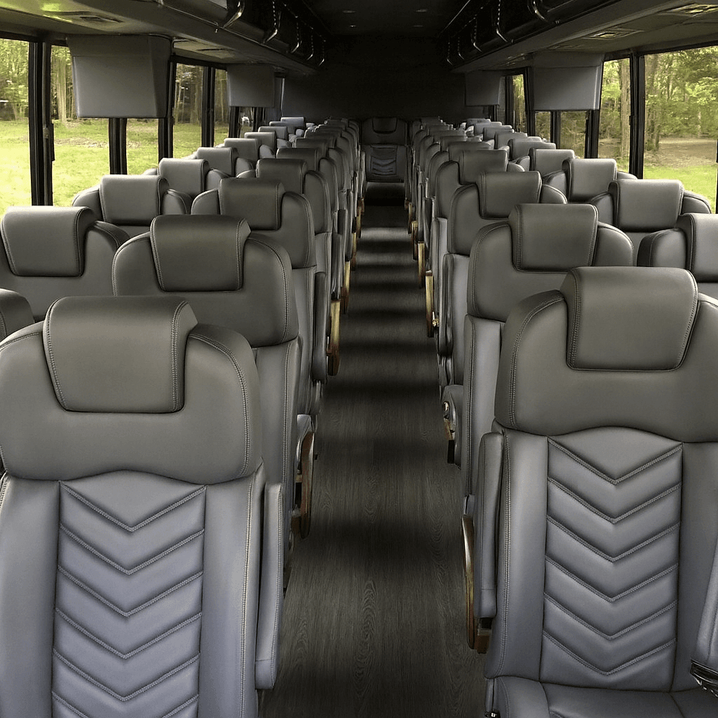 44 Passenger Coach Bus interior