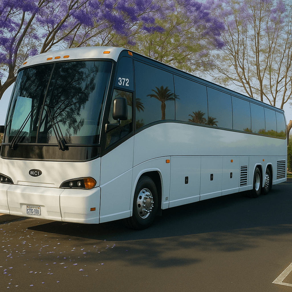 54 Passenger Coach Bus – Exterior View