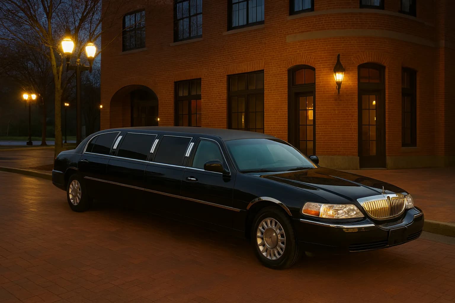 8 Passenger Limo reference exterior