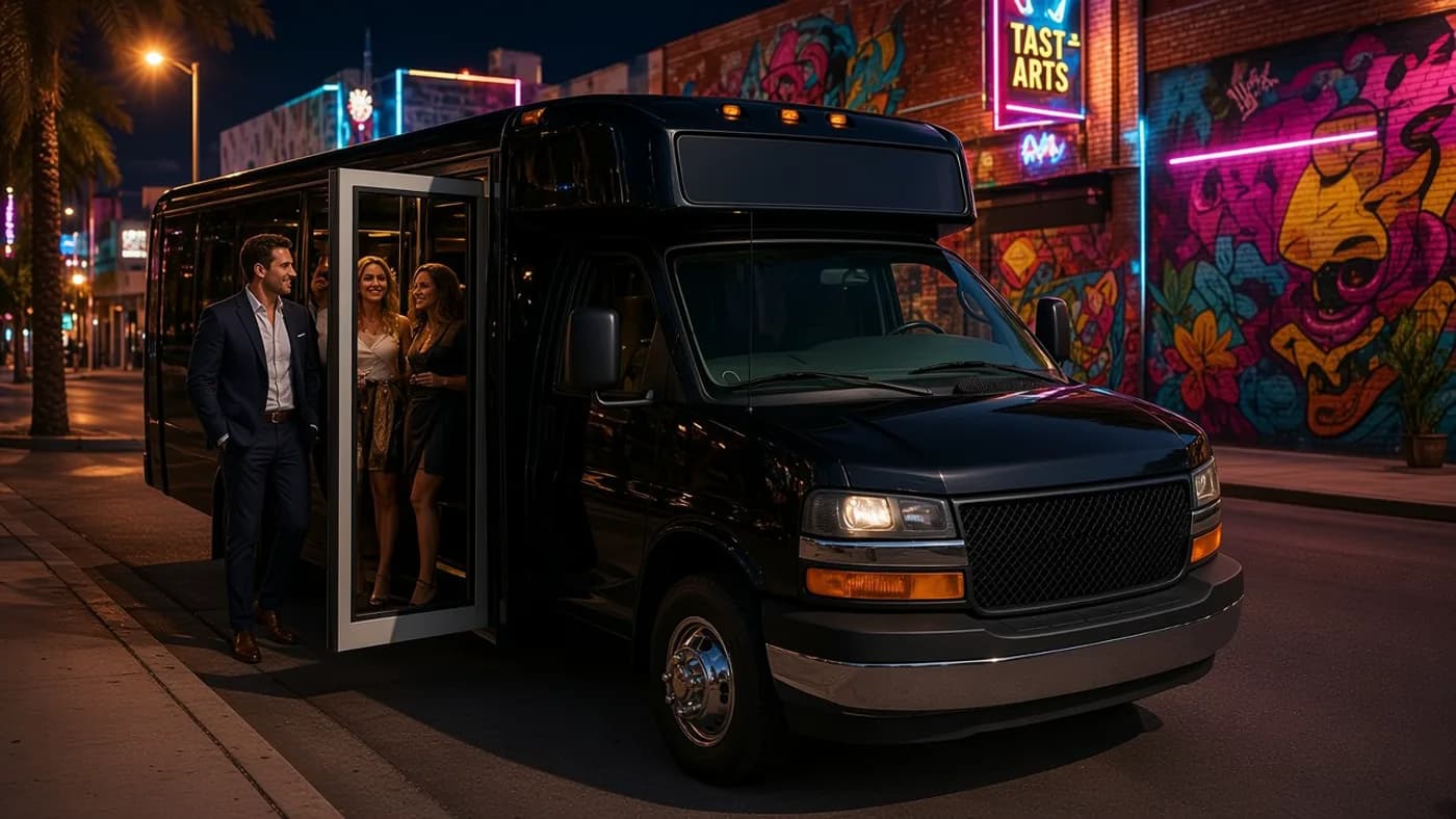 Cannabis Tour party bus in Las Vegas